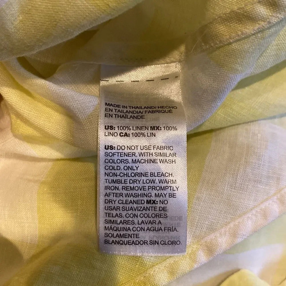 Chico’s 2 Gingham Maxi Shirt Long Sleeve Button Down Checkered Roll Up Sleeve - Picture 9 of 9